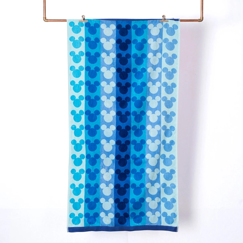 TOALLA DE PLAYA WINDSOR MICKEY AZULES 80X160 CM - 1