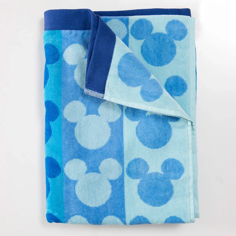 TOALLA DE PLAYA WINDSOR MICKEY AZULES 80X160 CM - 2