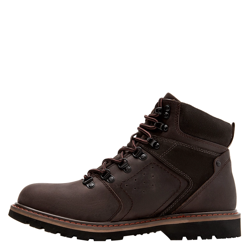 BOTINES HOMBRE PANAMA JACK CHOCOLATE PJH0150 CUERO - 4
