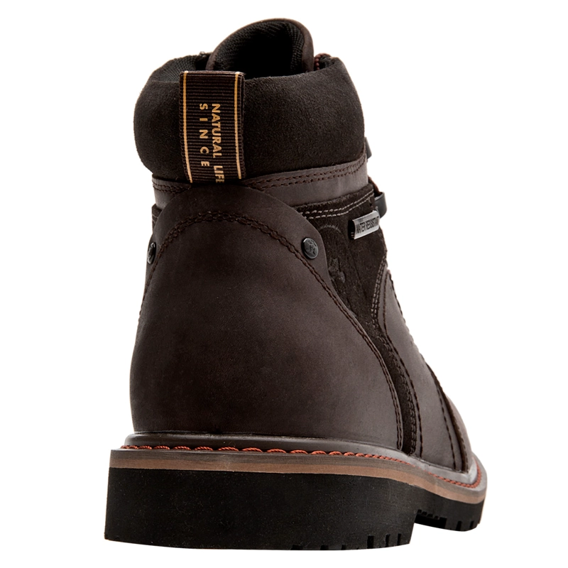 BOTINES HOMBRE PANAMA JACK CHOCOLATE PJH0150 CUERO - 5
