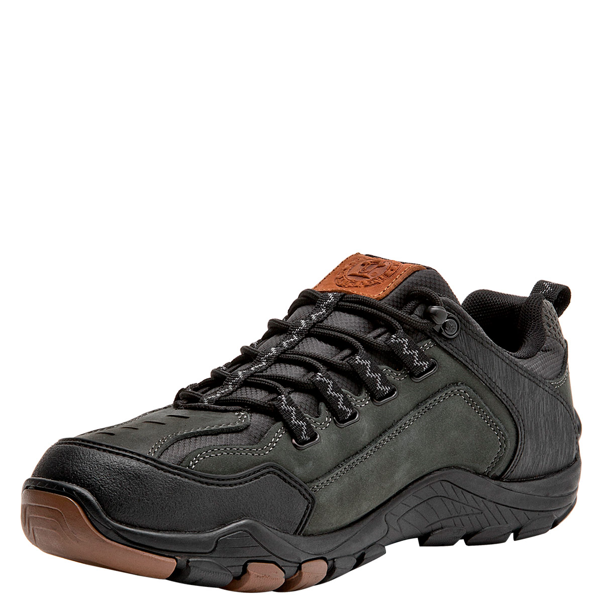 ZAPATILLAS HOMBRE PANAMA JACK CASUALES GRIS PJH0124 CUERO - 3