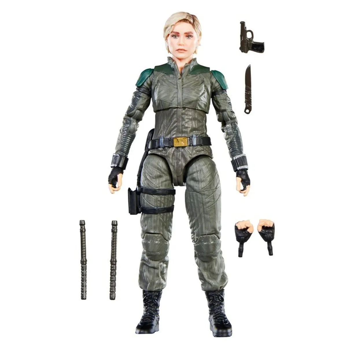 FIGURA DE ACCIÓN MARVEL LEGENDS SERIES YELENA BELOVA Y RED GUARDIAN - 5
