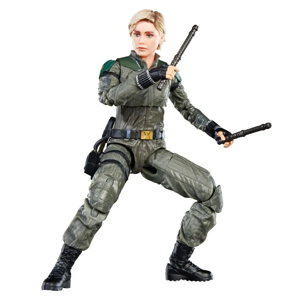 FIGURA DE ACCIÓN MARVEL LEGENDS SERIES YELENA BELOVA Y RED GUARDIAN - 8