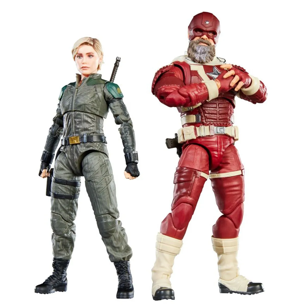 FIGURA DE ACCIÓN MARVEL LEGENDS SERIES YELENA BELOVA Y RED GUARDIAN - 9