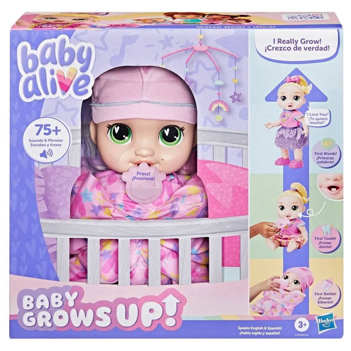 MUÑECA BABY ALIVE BABY GROWS UP LALA GOOGOO - 1