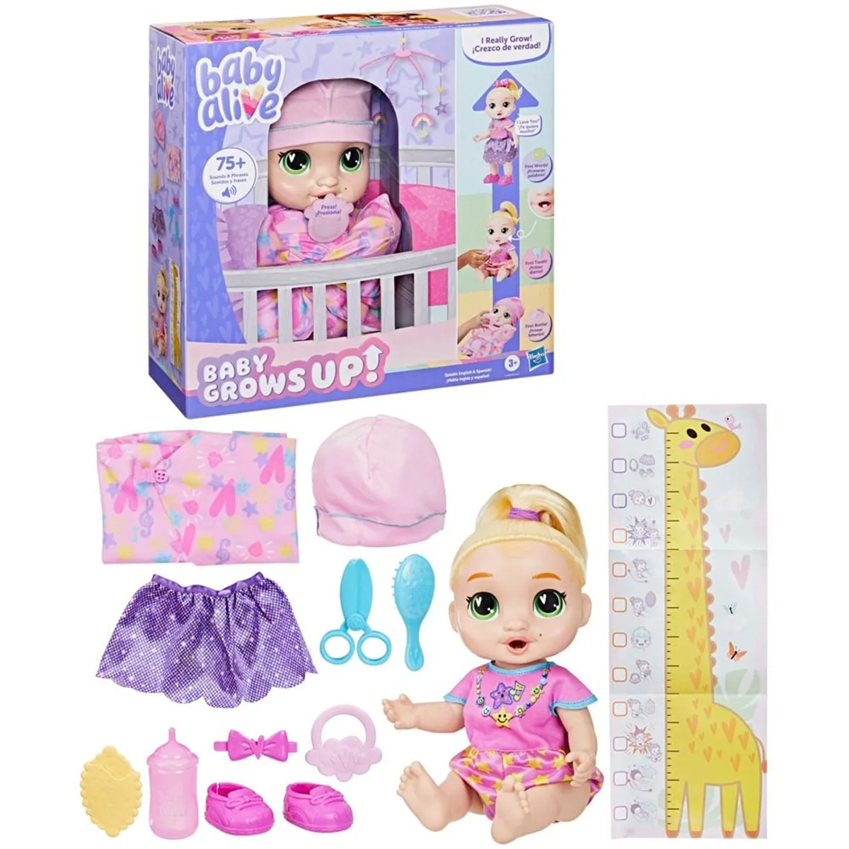 MUÑECA BABY ALIVE BABY GROWS UP LALA GOOGOO - 3