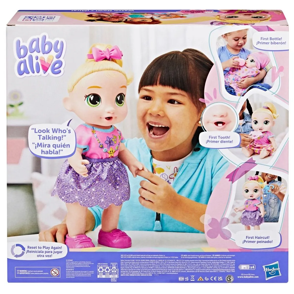 MUÑECA BABY ALIVE BABY GROWS UP LALA GOOGOO - 6