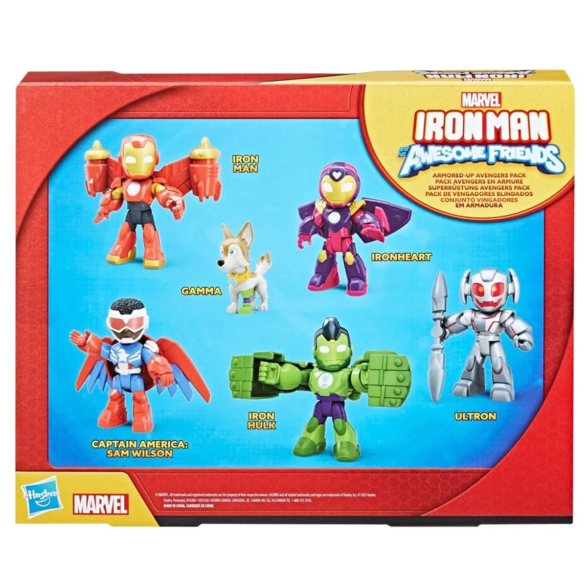FIGURA DE ACCIÓN IRON MAN Y SUS INCREÍBLES AMIGOS PAQUETE BLINDADO DE LOS VENGADORES - 4