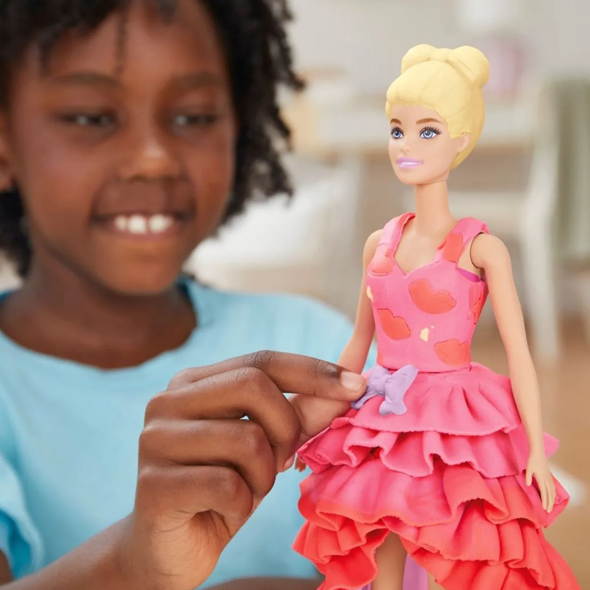 SET DE MASAS MOLDEABLE PLAY-DOH BARBIE DESFILE DE MODA DE DISEÑADOR - 14