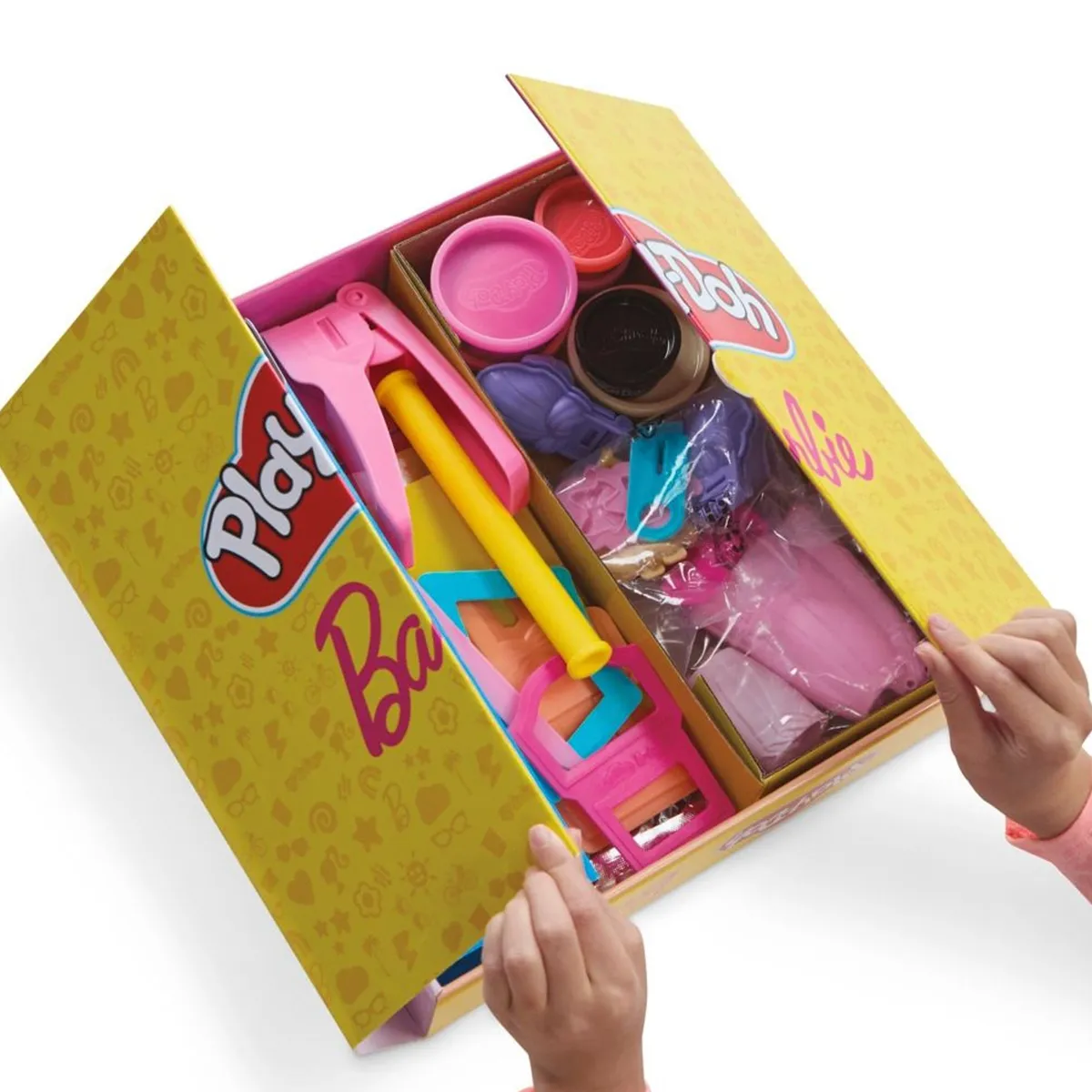 SET DE MASAS MOLDEABLE PLAY-DOH BARBIE DESFILE DE MODA DE DISEÑADOR - 7