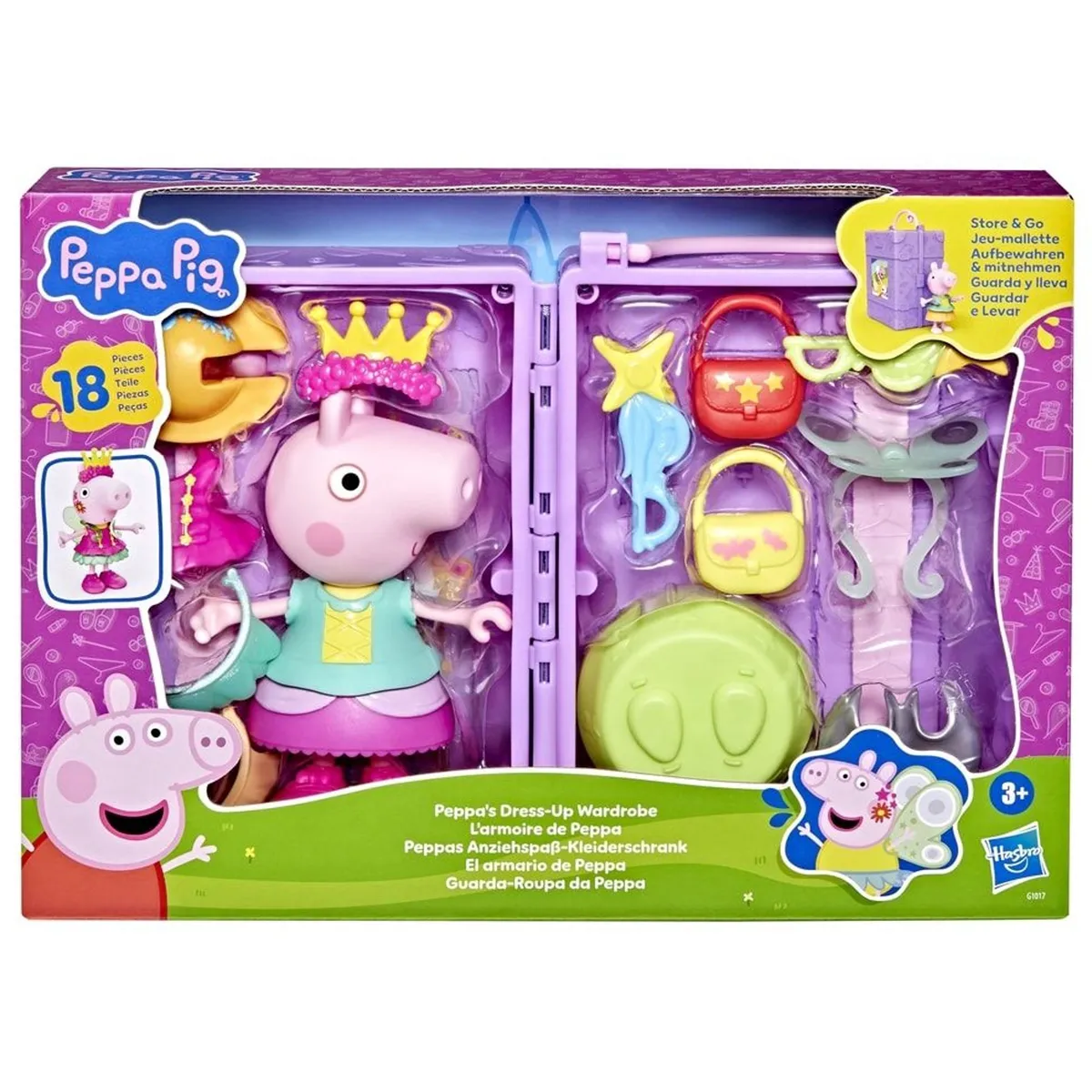 MUÑECA PEPPA PIG EL ARMARIO DE PEPPA - 2