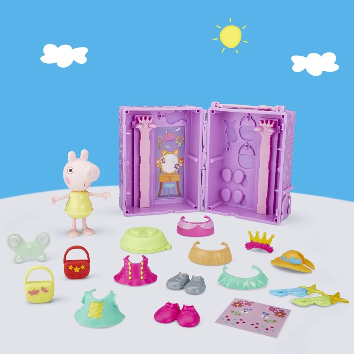 MUÑECA PEPPA PIG EL ARMARIO DE PEPPA - 14