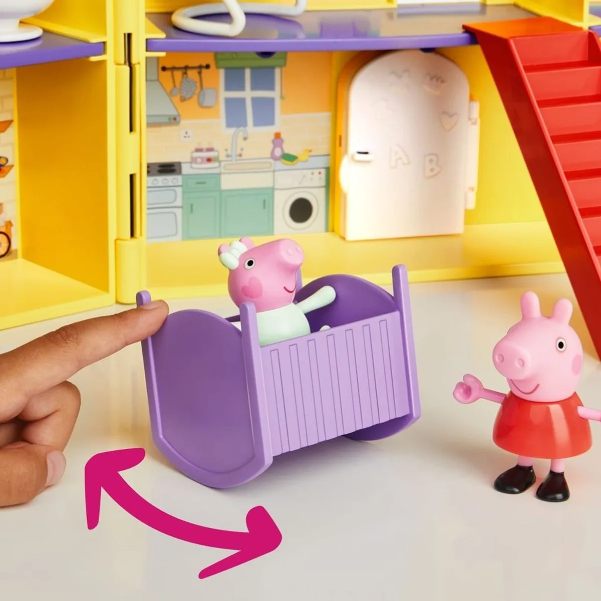 MUÑECA PEPPA PIG GRAN CASA FAMILIAR DE PEPPA - 11