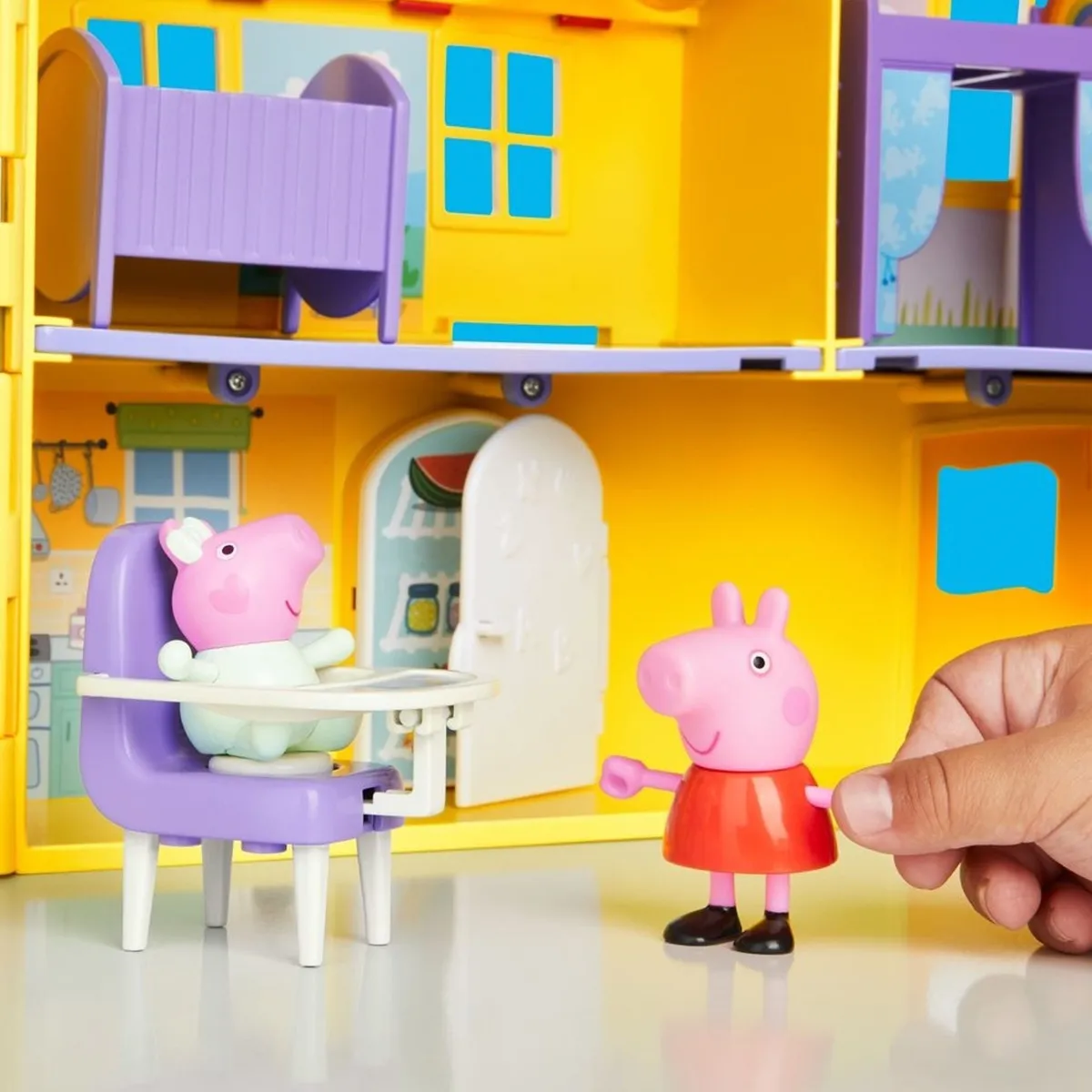 MUÑECA PEPPA PIG GRAN CASA FAMILIAR DE PEPPA - 13