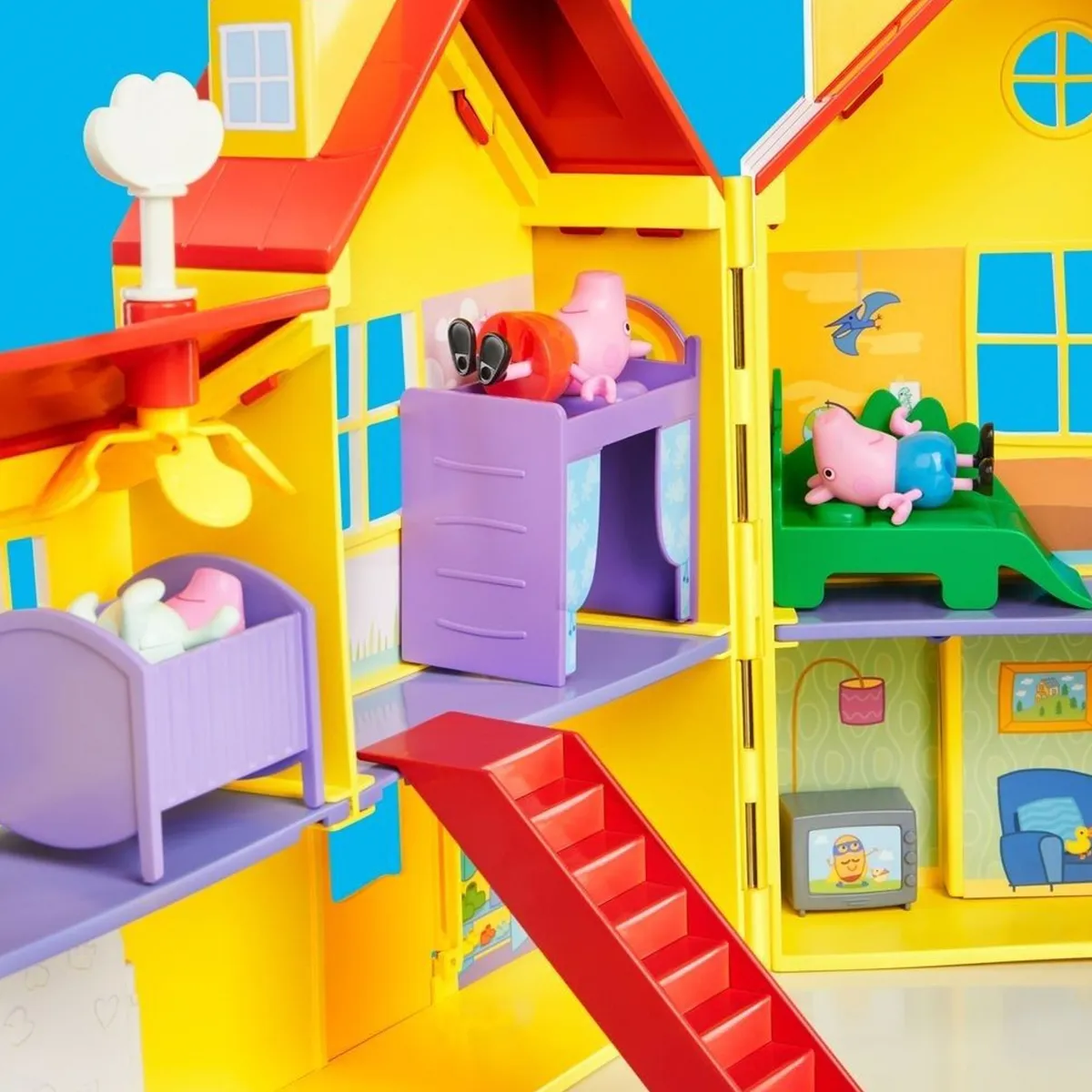 MUÑECA PEPPA PIG GRAN CASA FAMILIAR DE PEPPA - 14