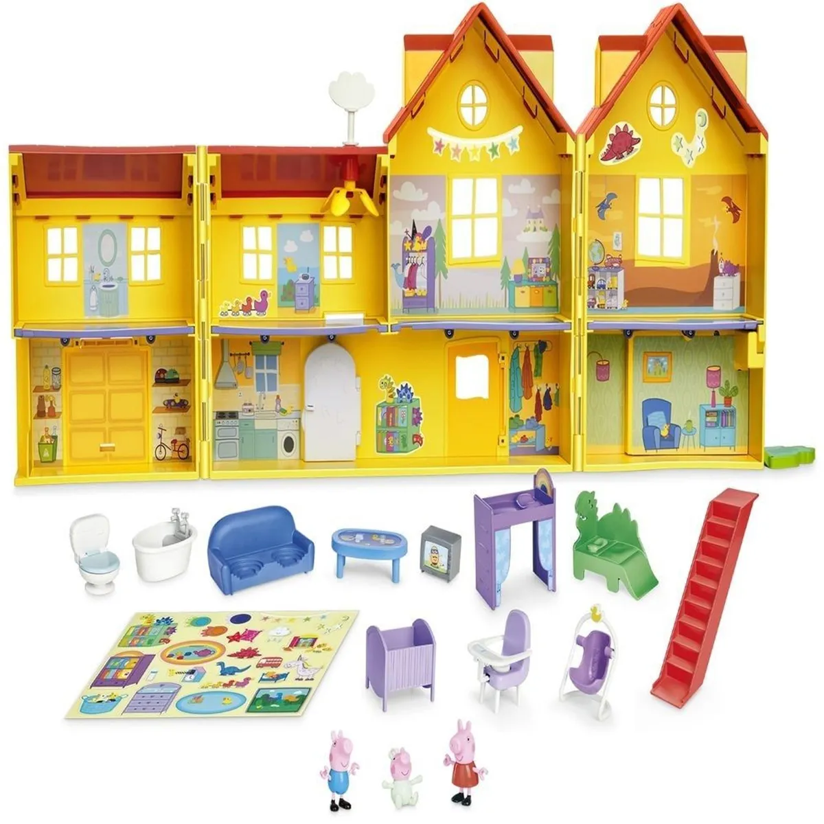 MUÑECA PEPPA PIG GRAN CASA FAMILIAR DE PEPPA - 4