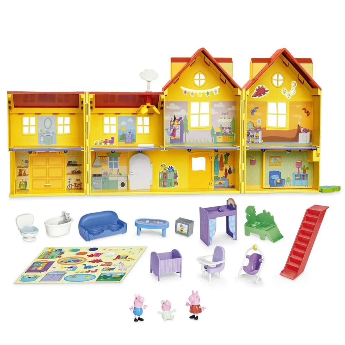 MUÑECA PEPPA PIG GRAN CASA FAMILIAR DE PEPPA - 5