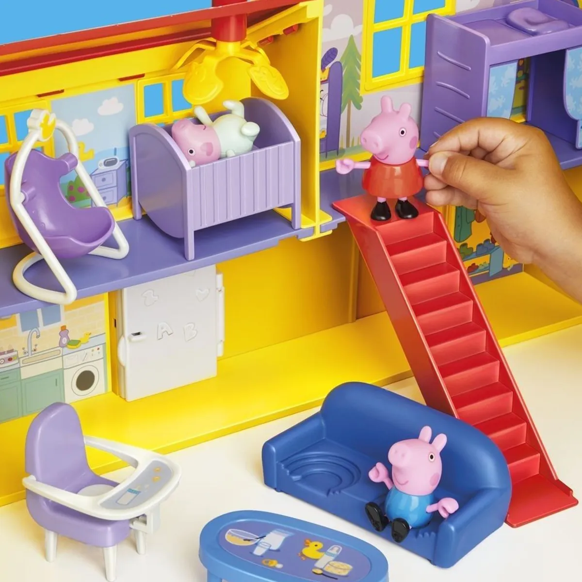 MUÑECA PEPPA PIG GRAN CASA FAMILIAR DE PEPPA - 8