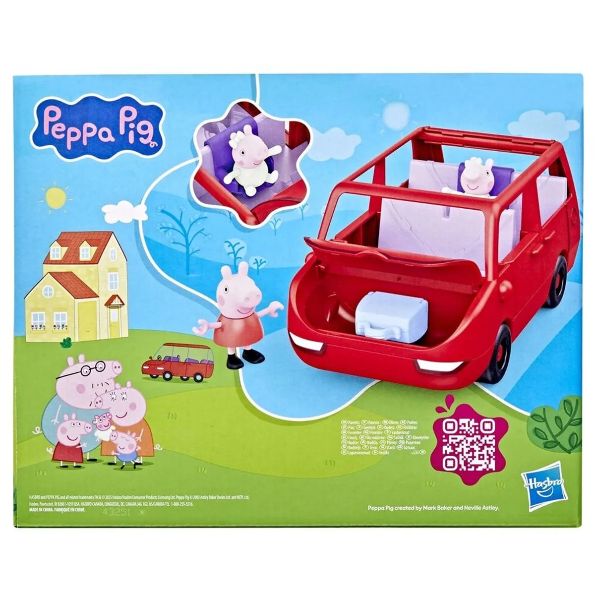 MUÑECA PEPPA PIG EL GRAN AUTO DE LA FAMILIA DE PEPPA - 11