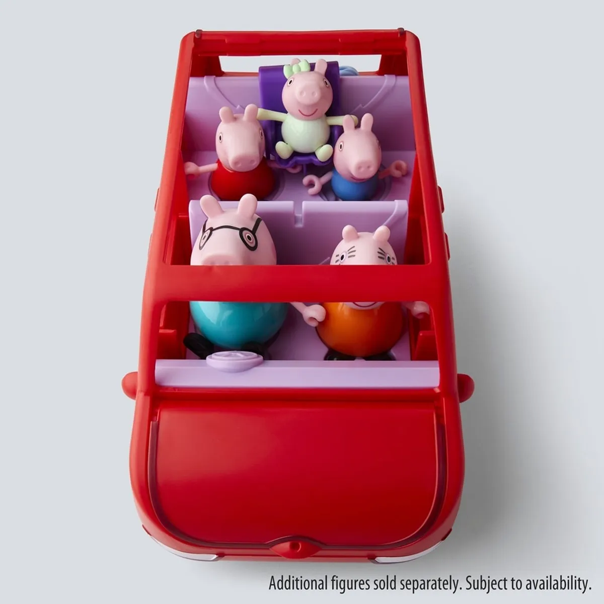 MUÑECA PEPPA PIG EL GRAN AUTO DE LA FAMILIA DE PEPPA - 3
