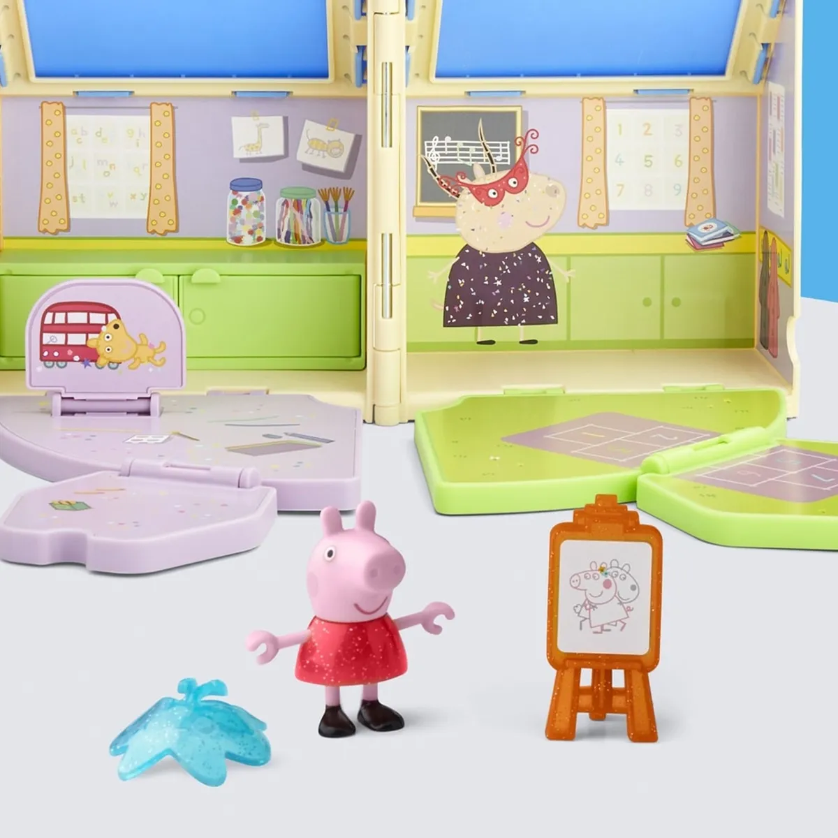 MUÑECA PEPPA PIG LA GUARDERÍA PORTÁTIL DE PEPPA - 11