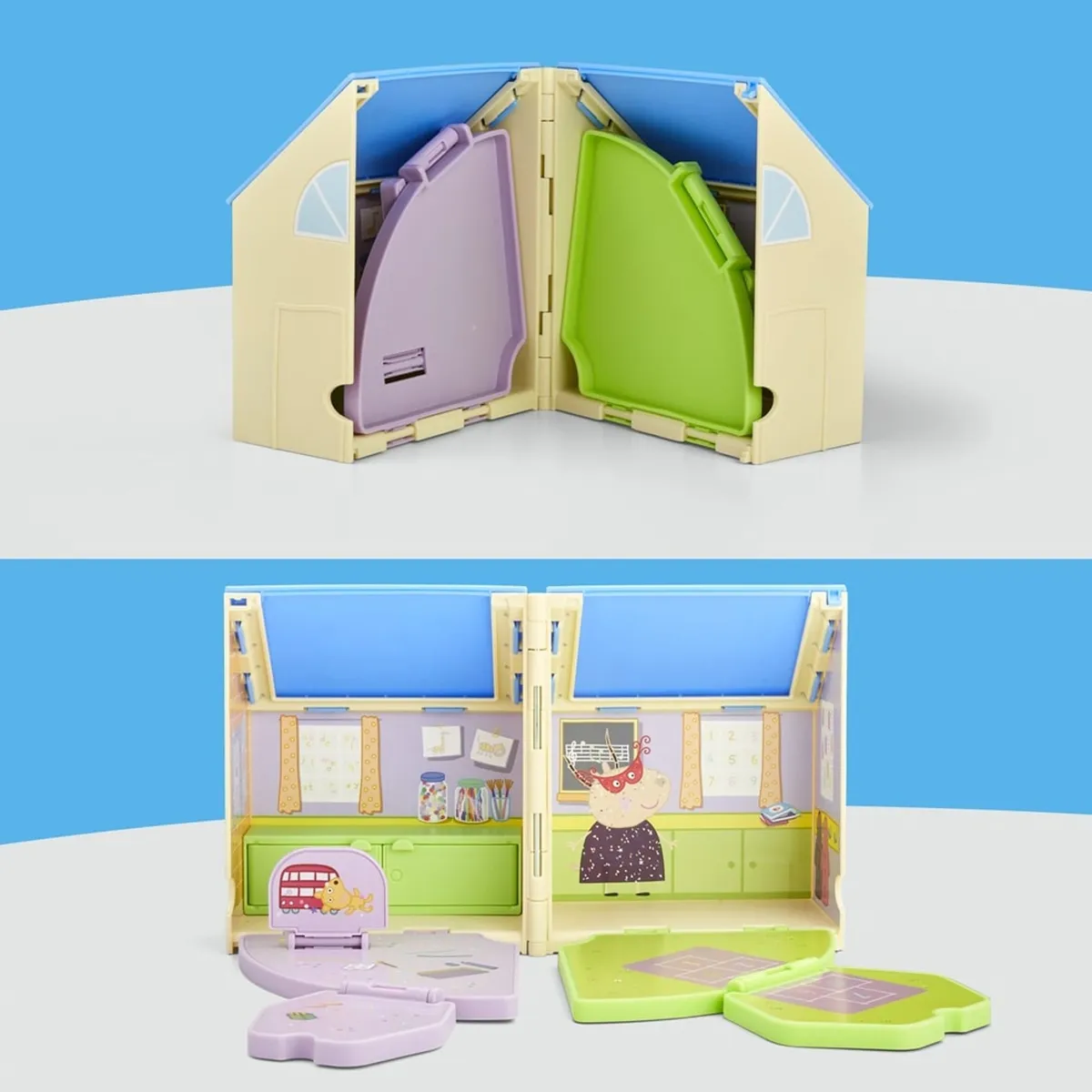 MUÑECA PEPPA PIG LA GUARDERÍA PORTÁTIL DE PEPPA - 13