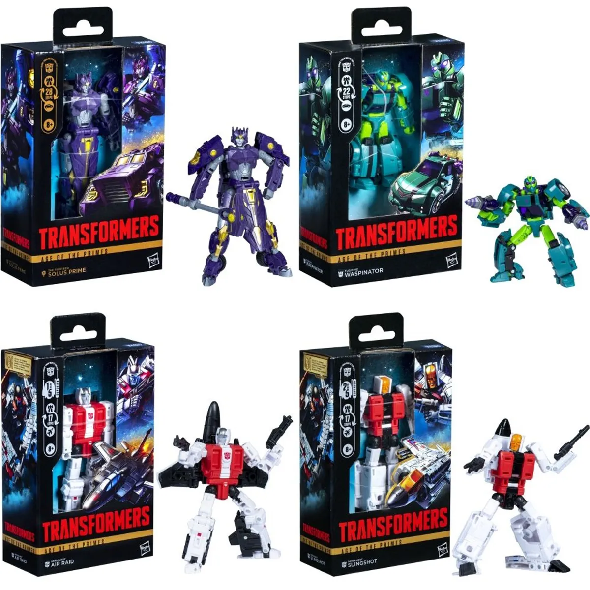 FIGURA DE ACCIÓN TRANSFORMERS AGE OF THE PRIMES DELUXE CLASS - 1