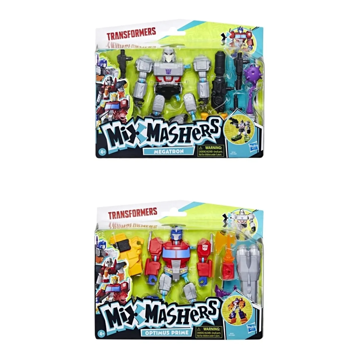 FIGURAS DE ACCIÓN TRANSFORMERS MIXMASHERS - MODELO ALEATORIO - 3