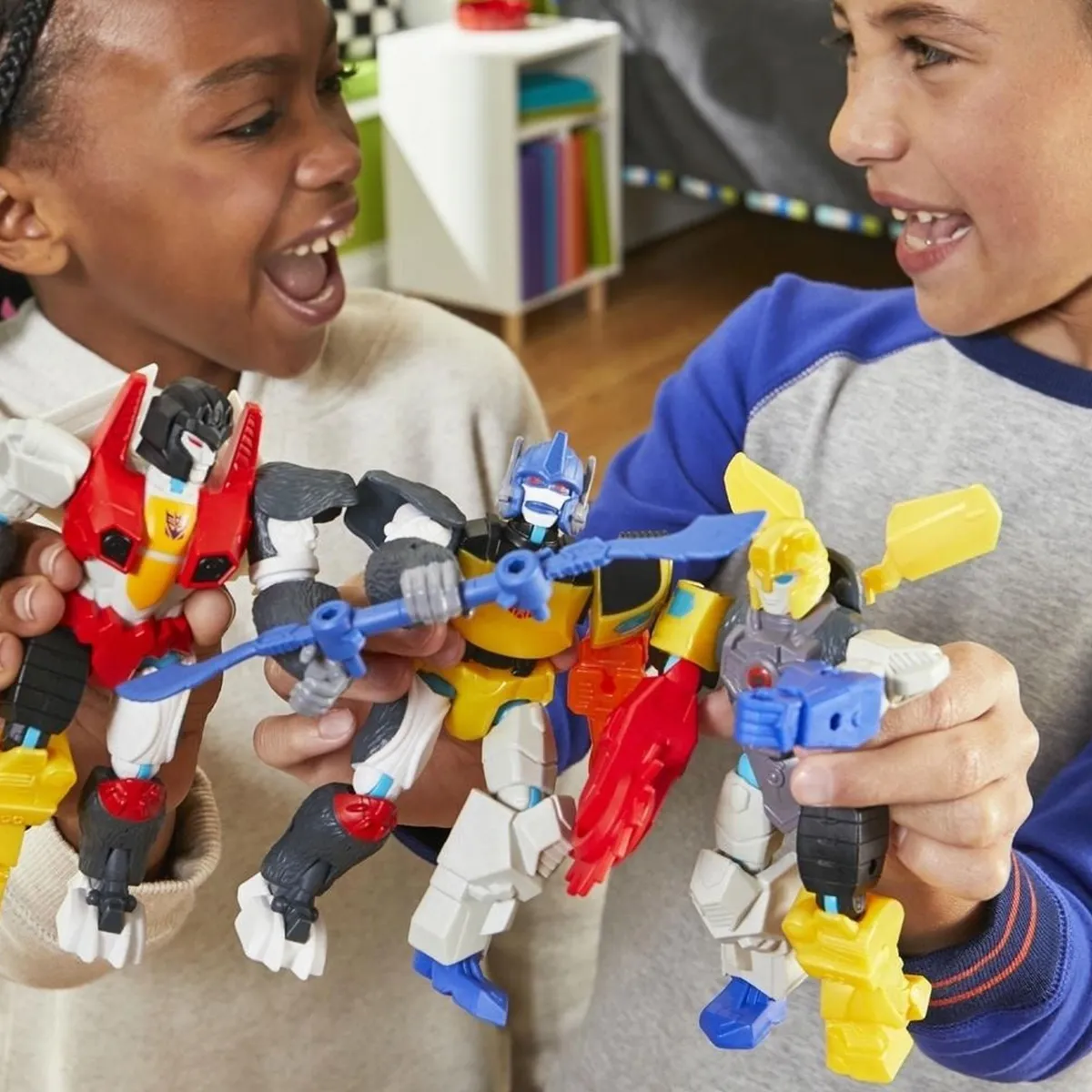 FIGURAS DE ACCIÓN TRANSFORMERS MIXMASHERS - MODELO ALEATORIO - 7