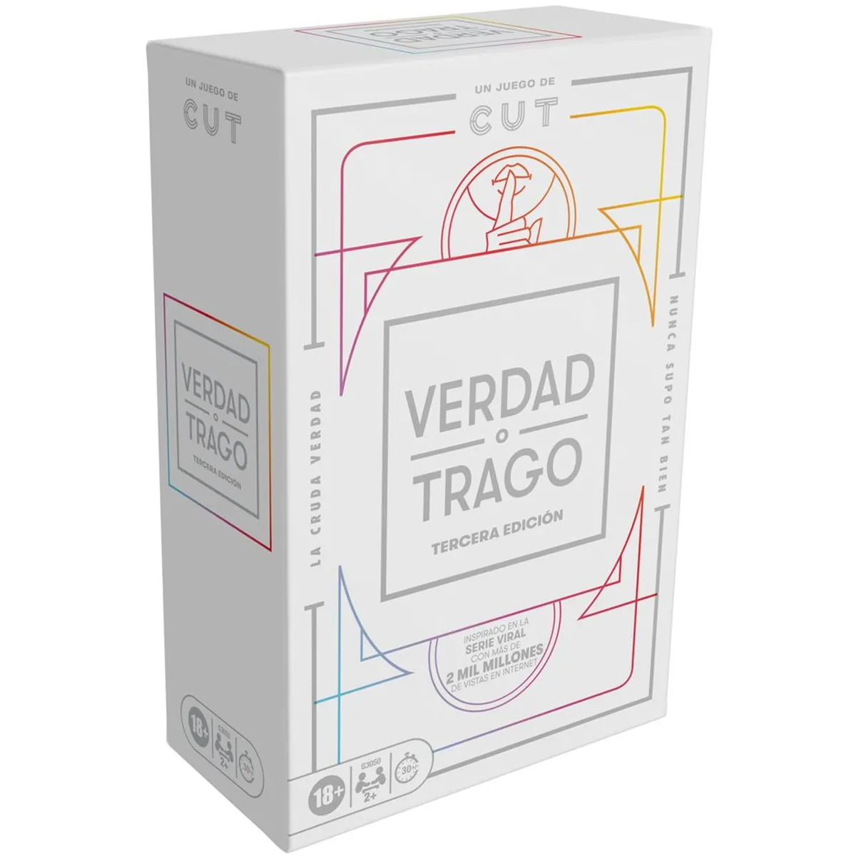 JUEGO DE MESA HASBRO GAMES VERDAD O TRAGO 3° EDICIÓN - 6