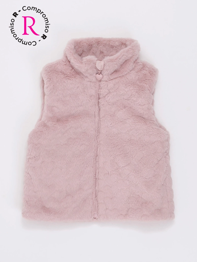 CHAQUETA SIN MANGAS NIÑA BABY HARVEST PELOS - 1