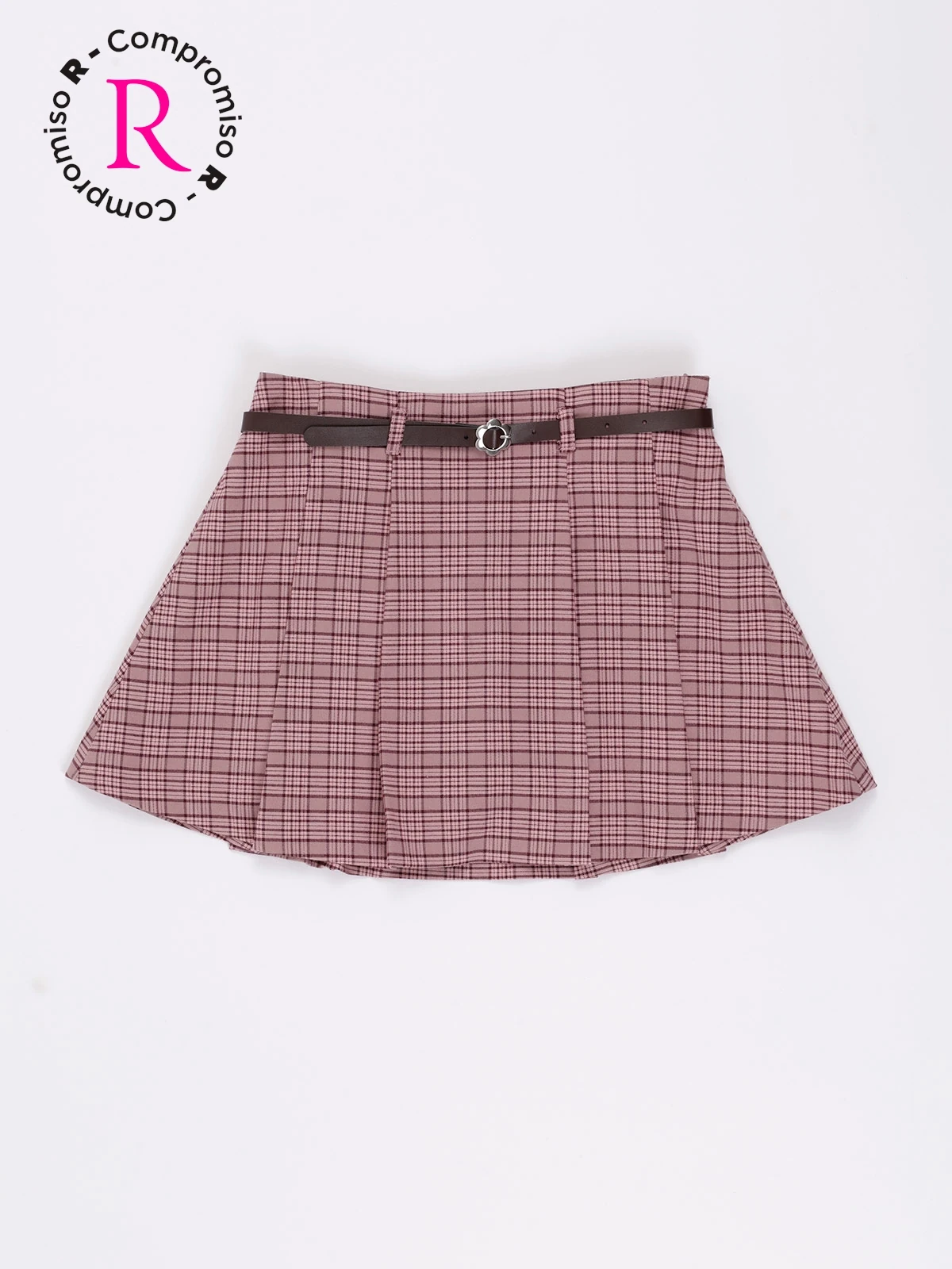 FALDA NIÑA INDEX TEEN CON CINTURÓN