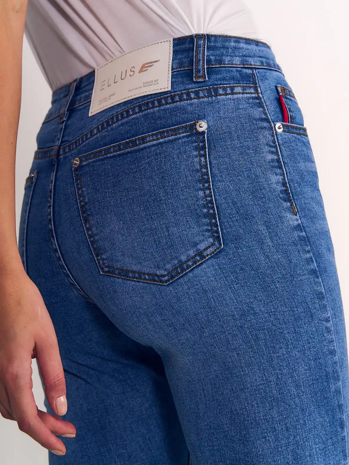 JEANS MUJER ELLUS ALGODÓN  - 5