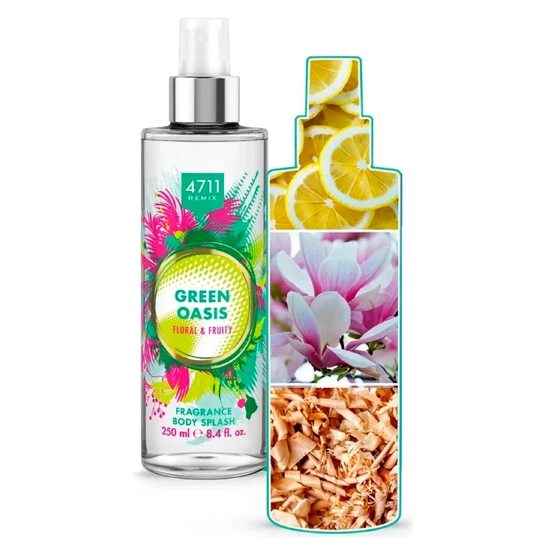 PERFUME UNISEX 4711 GREEN OASIS BODY MIST 250ML - 4