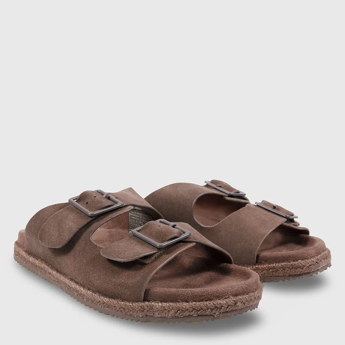 SANDALIAS HOMBRE SPAVALDI CUERO SEPIA - 2
