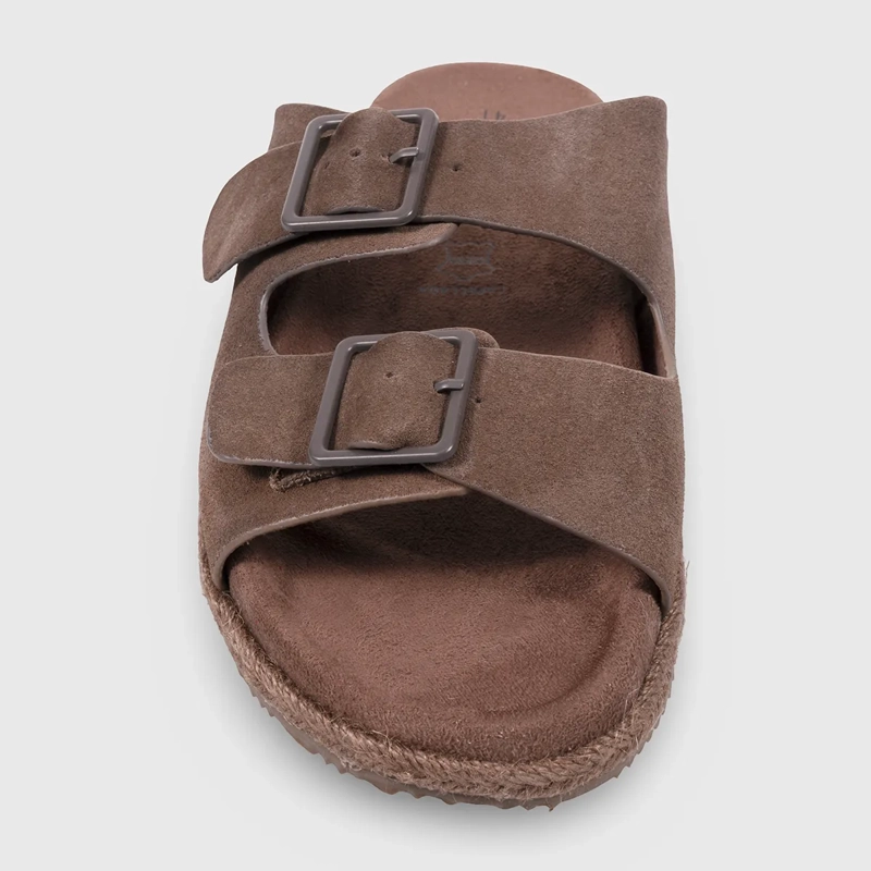 SANDALIAS HOMBRE SPAVALDI CUERO SEPIA - 6