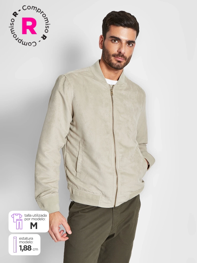 CHAQUETA HOMBRE MARQUIS BOMBER SUEDE - 1