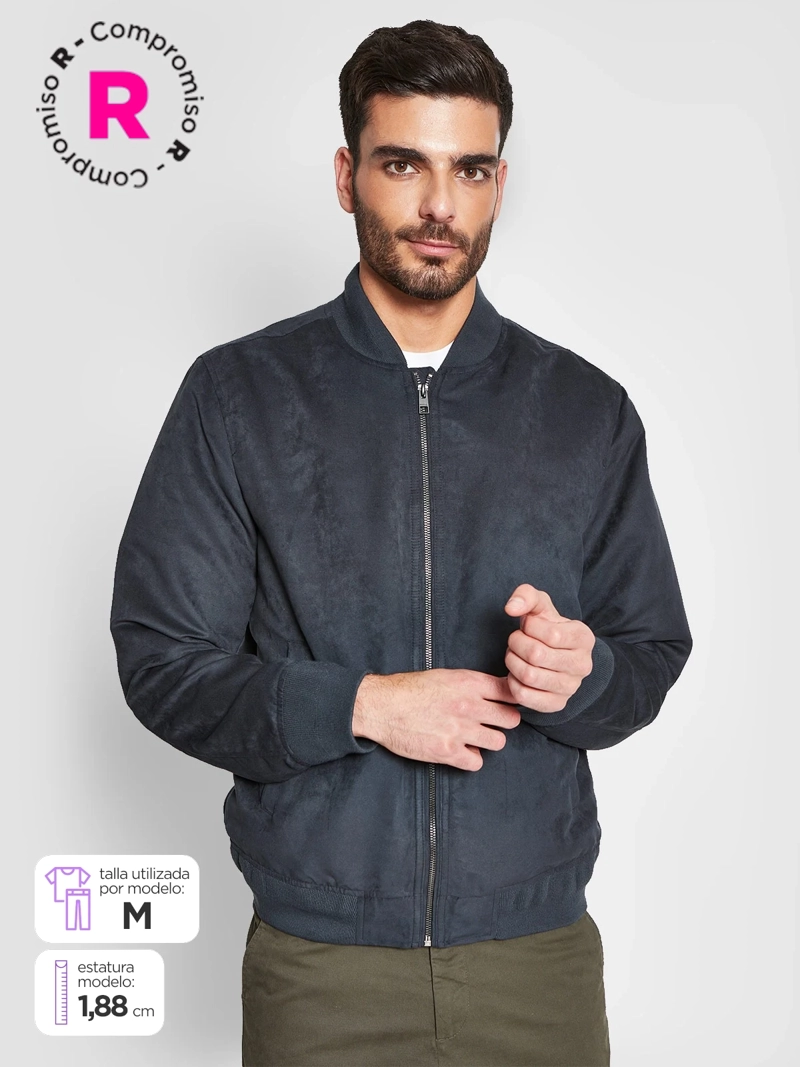 CHAQUETA HOMBRE MARQUIS BOMBER SUEDE - 1