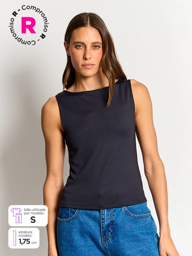 POLERA MUJER MARQUIS SIN MANGAS - 1