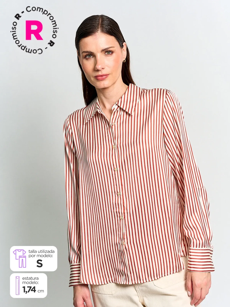 BLUSA MUJER MARQUIS CAMISERA - 1