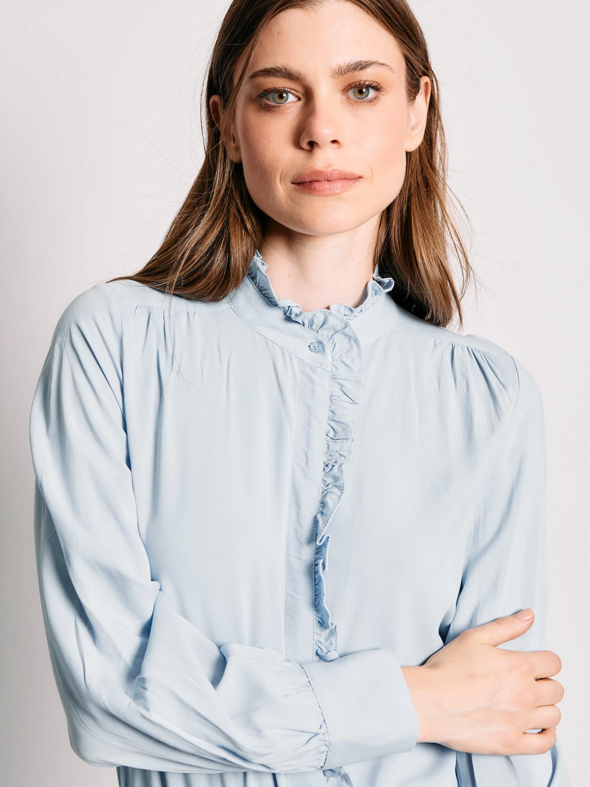 BLUSA MUJER MARQUIS CUELLO VUELO - 3