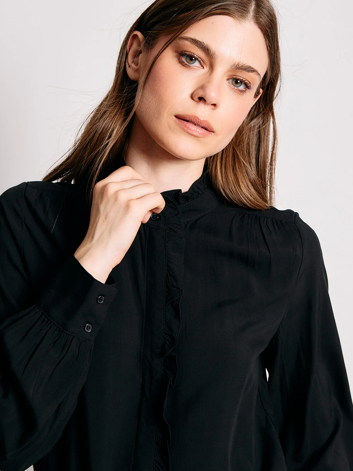 BLUSA MUJER MARQUIS CUELLO VUELO - 3