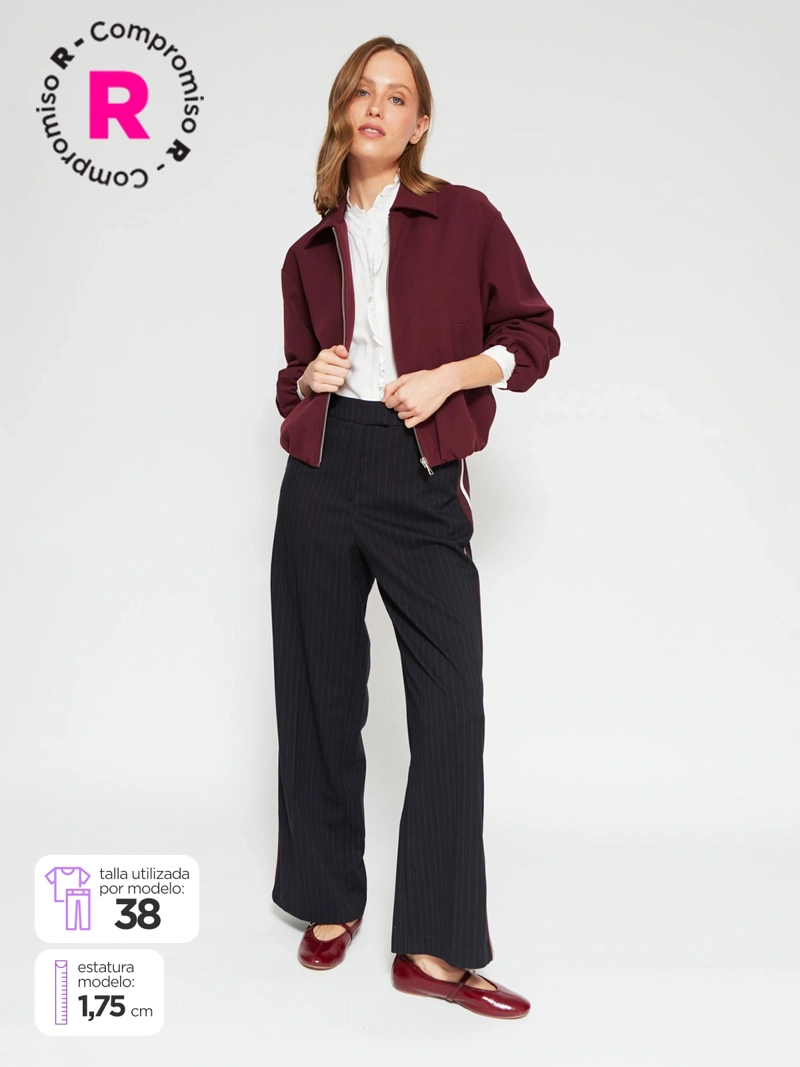 PANTALÓN MUJER MARQUIS RAYADO - 1