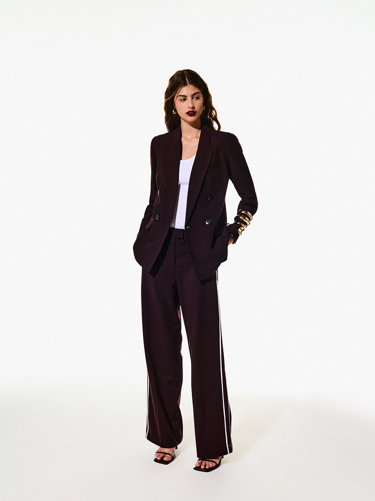 PANTALÓN MUJER MARQUIS RAYADO - 1
