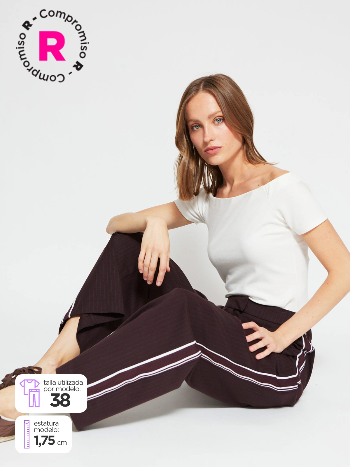 PANTALÓN MUJER MARQUIS RAYADO - 2
