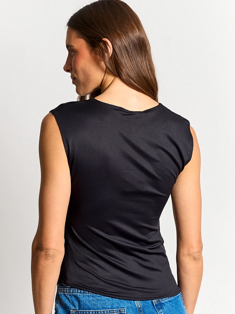 POLERA MUJER MARQUIS ENCAJE - 2