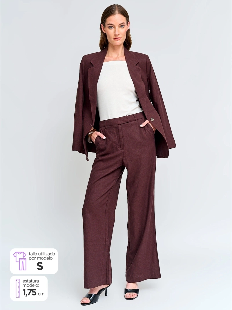 PANTALÓN MUJER MARQUIS LINO  - 1