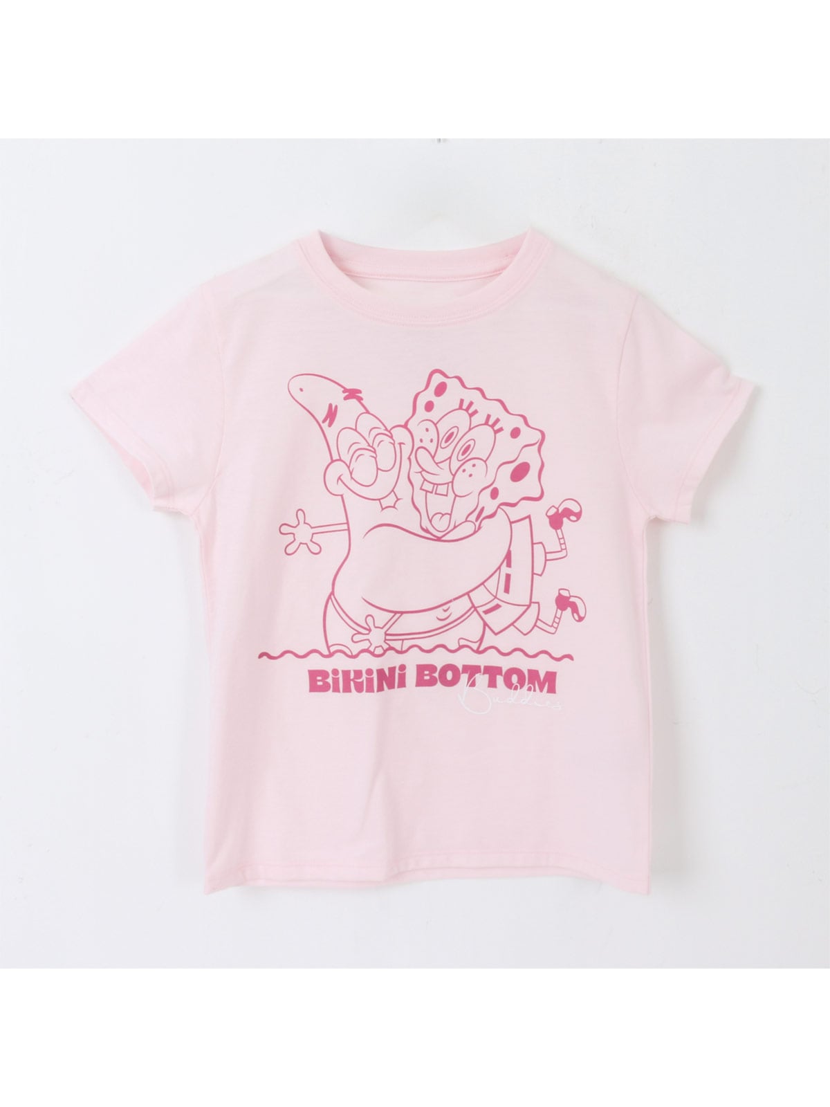 POLERA NIÑA BOB ESPONJA MANGA CORTA - 1