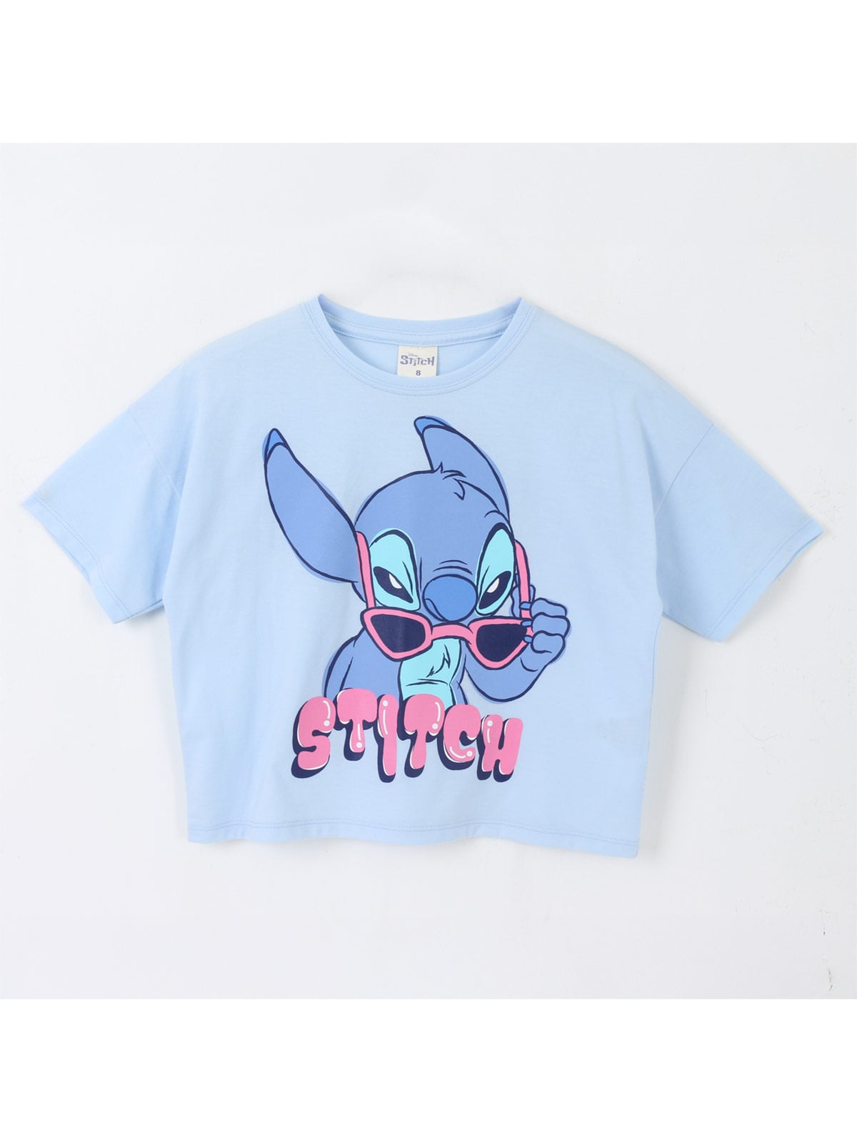 POLERA NIÑA STITCH MANGA CORTA - 1
