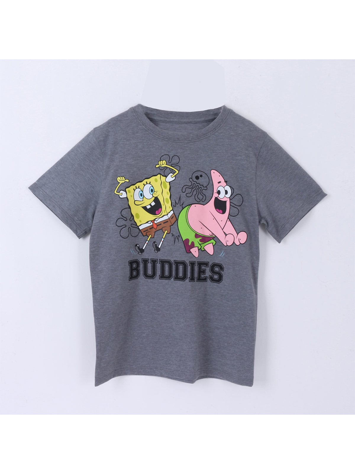 POLERA NIÑO BOB ESPONJA MANGA CORTA - 1